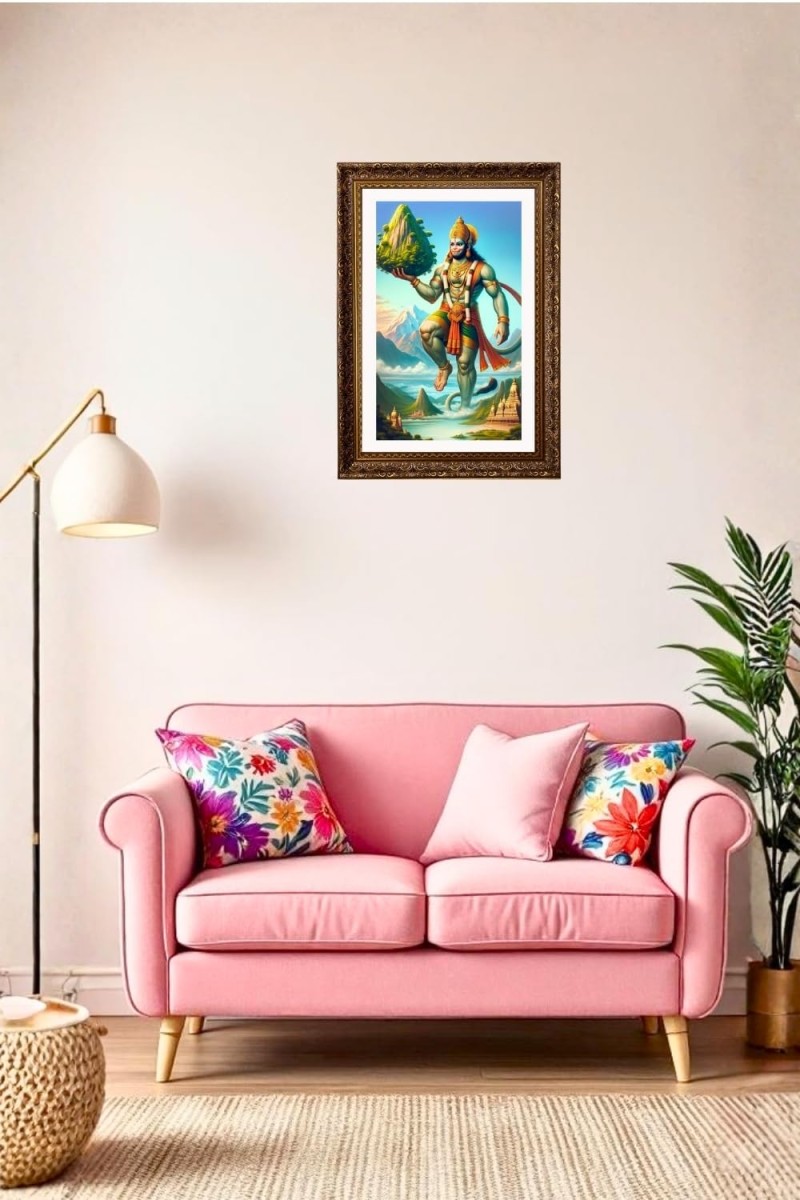 Vertical16X24 Inches Frame Big Photo Frame - 20x28 Inches For Home,Temple & Office Decoration (F10894)