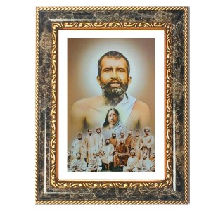 Sri Ramakrishna Paramahamsa Decorative Photo Frame With White Mount | Premium Wall & Tabletop Picture Frame | Home, Office & Temple Decoration | 8x12 Inch (Pack Of 1) (F33204) Sri Ramakrishna Paramahamsa Decorative Photo Frame With White Mount | Premium Wall & Tabletop Picture Frame | Home, Office & Temple Decoration | 8x12 Inch (Pack Of 1) (F33204)