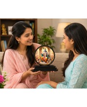 Car Dashboard Wooden Lord Vishnu Showpiece | 4 X 4.5 Inch Sublimation Printed Decorative Stand | 4 Mm MDF | Home Decor | Made in India (F33264)