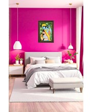 Radhaa And Krishna Big Photo Frame - 20x28 Inches For Home,Temple & Office Decoration (F10631)