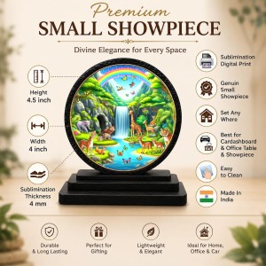 Car Dashboard Wooden Vibrant Cartoon Illustration Showpiece | 4 X 4.5 Inch Sublimation Printed Decorative Stand | 4 Mm MDF | Home Decor | Made in India (F33636) Car Dashboard Wooden Vibrant Cartoon Illustration Showpiece | 4 X 4.5 Inch Sublimation Printed Decorative Stand | 4 Mm MDF | Home Decor | Made in India (F33636)