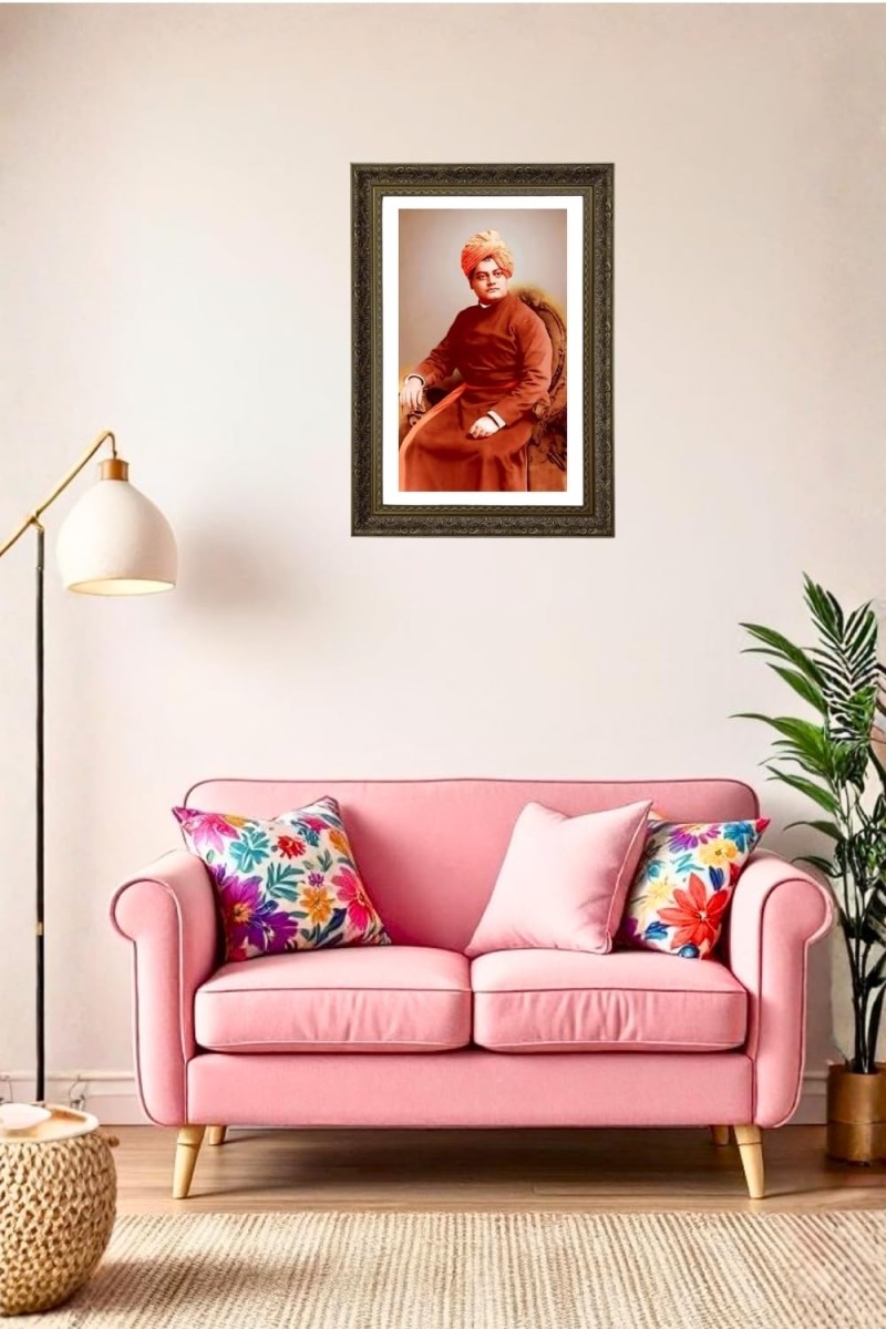 Vertical16X24 Inches Frame Big Photo Frame - 20x28 Inches For Home,Temple & Office Decoration (F10867)