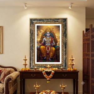 Rama Decorative Photo Frame With White Mount | Premium Wall & Tabletop Picture Frame | Home, Office & Temple Decoration | 10x14 Inch (Pack Of 1) (F32402) Rama Decorative Photo Frame With White Mount | Premium Wall & Tabletop Picture Frame | Home, Office & Temple Decoration | 10x14 Inch (Pack Of 1) (F32402)