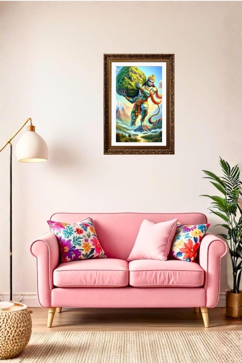 Vertical16X24 Inches Frame Big Photo Frame - 20x28 Inches For Home,Temple & Office Decoration (F10919)