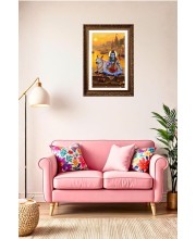 Vertical16X24 Inches Frame Big Photo Frame - 20x28 Inches For Home,Temple & Office Decoration (F10952)