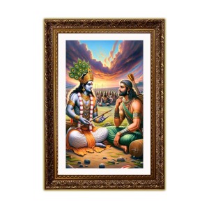 Vertical16X24 Inches Frame Big Photo Frame - 20x28 Inches For Home,Temple & Office Decoration (F10915)