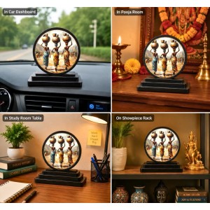 Car Dashboard Wooden Black Girl Canvas Wall Art Showpiece | 4 X 4.5 Inch Sublimation Printed Decorative Stand | 4 Mm MDF | Home Decor | Made in India (F33459) Car Dashboard Wooden Black Girl Canvas Wall Art Showpiece | 4 X 4.5 Inch Sublimation Printed Decorative Stand | 4 Mm MDF | Home Decor | Made in India (F33459)