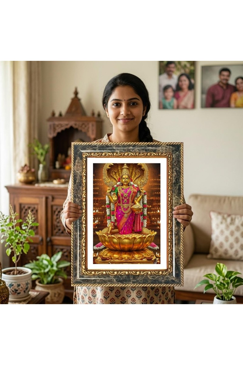 Vibrant Pop Art Woman Abstract Painting Decorative Photo Frame With White Mount | Premium Wall & Tabletop Picture Frame | Home, Office & Temple Decoration | 12x16 Inch (Pack Of 1) (F31380)