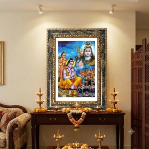 Ram Darbar Decorative Photo Frame With White Mount | Premium Wall & Tabletop Picture Frame | Home, Office & Temple Decoration | 12x16 Inch (Pack Of 1) (F33127) Ram Darbar Decorative Photo Frame With White Mount | Premium Wall & Tabletop Picture Frame | Home, Office & Temple Decoration | 12x16 Inch (Pack Of 1) (F33127)
