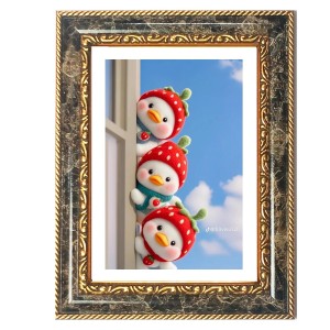 Snowmen Decorative Photo Frame With White Mount | Premium Wall & Tabletop Picture Frame | Home, Office & Temple Decoration | 10x14 Inch (Pack Of 1) (F32499) Snowmen Decorative Photo Frame With White Mount | Premium Wall & Tabletop Picture Frame | Home, Office & Temple Decoration | 10x14 Inch (Pack Of 1) (F32499)
