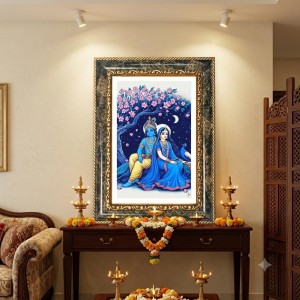 Sri Bala Murugann Decorative Photo Frame With White Mount | Premium Wall & Tabletop Picture Frame | Home, Office & Temple Decoration | 12x16 Inch (Pack Of 1) (F31116) Sri Bala Murugann Decorative Photo Frame With White Mount | Premium Wall & Tabletop Picture Frame | Home, Office & Temple Decoration | 12x16 Inch (Pack Of 1) (F31116)