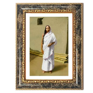 Sri Sarada Goddess Decorative Photo Frame With White Mount | Premium Wall & Tabletop Picture Frame | Home, Office & Temple Decoration | 8x12 Inch (Pack Of 1) (F32600) Sri Sarada Goddess Decorative Photo Frame With White Mount | Premium Wall & Tabletop Picture Frame | Home, Office & Temple Decoration | 8x12 Inch (Pack Of 1) (F32600)