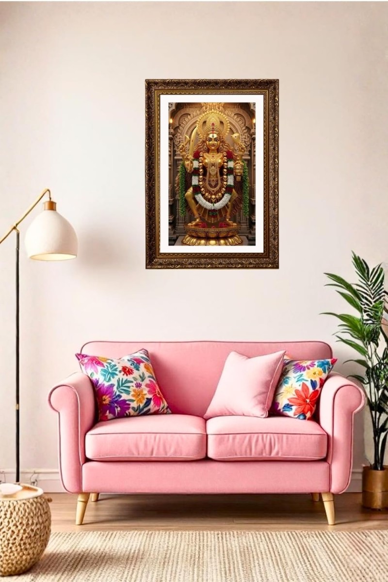 Vertical16X24 Inches Frame Big Photo Frame - 20x28 Inches For Home,Temple & Office Decoration (F10880)