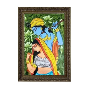 Radhaa And Krishna Big Photo Frame - 20x28 Inches For Home,Temple & Office Decoration (F10631) Radhaa And Krishna Big Photo Frame - 20x28 Inches For Home,Temple & Office Decoration (F10631)