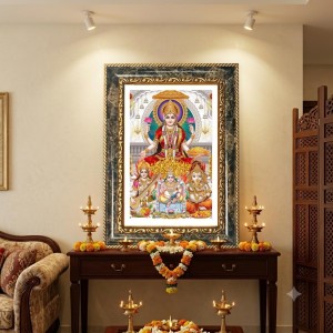 Sai Baba Decorative Photo Frame With White Mount | Premium Wall & Tabletop Picture Frame | Home, Office & Temple Decoration | 12x16 Inch (Pack Of 1) (F31130) Sai Baba Decorative Photo Frame With White Mount | Premium Wall & Tabletop Picture Frame | Home, Office & Temple Decoration | 12x16 Inch (Pack Of 1) (F31130)