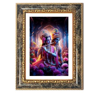 Radhaa Krishna Decorative Photo Frame With White Mount | Premium Wall & Tabletop Picture Frame | Home, Office & Temple Decoration | 8x12 Inch (Pack Of 1) (F31462) Radhaa Krishna Decorative Photo Frame With White Mount | Premium Wall & Tabletop Picture Frame | Home, Office & Temple Decoration | 8x12 Inch (Pack Of 1) (F31462)