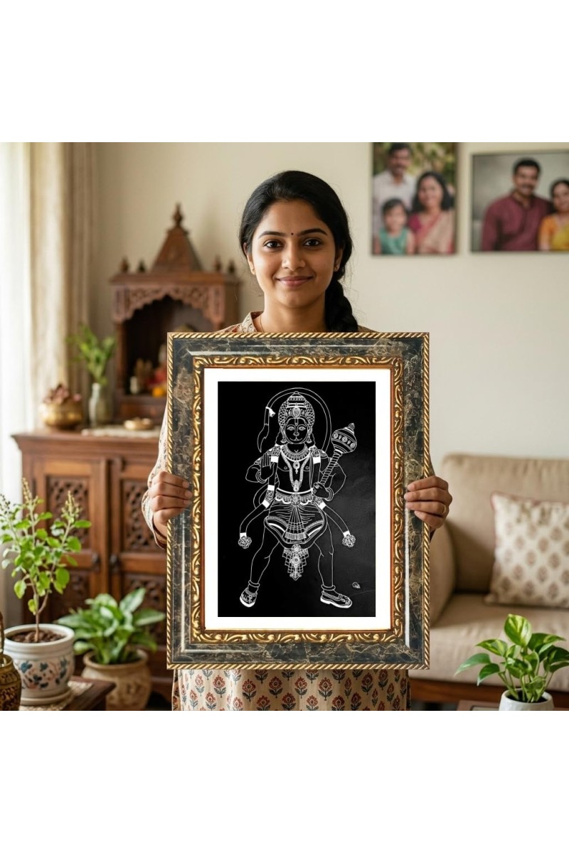 Sage Portrait Decorative Photo Frame With White Mount | Premium Wall & Tabletop Picture Frame | Home, Office & Temple Decoration | 12x16 Inch (Pack Of 1) (F33068)