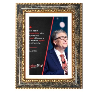 Quote Decorative Photo Frame With White Mount | Premium Wall & Tabletop Picture Frame | Home, Office & Temple Decoration | 8x12 Inch (Pack Of 1) (F31465) Quote Decorative Photo Frame With White Mount | Premium Wall & Tabletop Picture Frame | Home, Office & Temple Decoration | 8x12 Inch (Pack Of 1) (F31465)