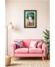 Vertical16X24 Inches Frame Big Photo Frame - 20x28 Inches For Home,Temple & Office Decoration (F10837)