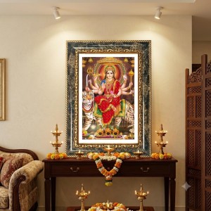 Mitra Decorative Photo Frame With White Mount | Premium Wall & Tabletop Picture Frame | Home, Office & Temple Decoration | 12x16 Inch (Pack Of 1) (F33069) Mitra Decorative Photo Frame With White Mount | Premium Wall & Tabletop Picture Frame | Home, Office & Temple Decoration | 12x16 Inch (Pack Of 1) (F33069)