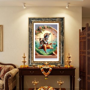 Shiva And Parvati Decorative Photo Frame With White Mount | Premium Wall & Tabletop Picture Frame | Home, Office & Temple Decoration | 12x16 Inch (Pack Of 1) (F31124) Shiva And Parvati Decorative Photo Frame With White Mount | Premium Wall & Tabletop Picture Frame | Home, Office & Temple Decoration | 12x16 Inch (Pack Of 1) (F31124)