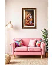 Vertical16X24 Inches Frame Big Photo Frame - 20x28 Inches For Home,Temple & Office Decoration (F10986)