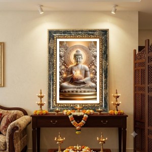 Quote Decorative Photo Frame With White Mount | Premium Wall & Tabletop Picture Frame | Home, Office & Temple Decoration | 12x16 Inch (Pack Of 1) (F31580) Quote Decorative Photo Frame With White Mount | Premium Wall & Tabletop Picture Frame | Home, Office & Temple Decoration | 12x16 Inch (Pack Of 1) (F31580)