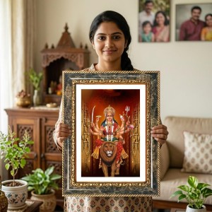 Medusa Decorative Photo Frame With White Mount | Premium Wall & Tabletop Picture Frame | Home, Office & Temple Decoration | 12x16 Inch (Pack Of 1) (F33182) Medusa Decorative Photo Frame With White Mount | Premium Wall & Tabletop Picture Frame | Home, Office & Temple Decoration | 12x16 Inch (Pack Of 1) (F33182)