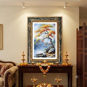 Nature Decorative Photo Frame With White Mount | Premium Wall & Tabletop Picture Frame | Home, Office & Temple Decoration | 8x12 Inch (Pack Of 1) (F31510) Nature Decorative Photo Frame With White Mount | Premium Wall & Tabletop Picture Frame | Home, Office & Temple Decoration | 8x12 Inch (Pack Of 1) (F31510)