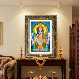 Radhaa Decorative Photo Frame With White Mount | Premium Wall & Tabletop Picture Frame | Home, Office & Temple Decoration | 12x16 Inch (Pack Of 1) (F32460)