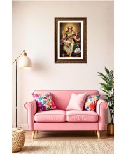 Vertical16X24 Inches Frame Big Photo Frame - 20x28 Inches For Home,Temple & Office Decoration (F10933)