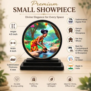 Car Dashboard Wooden Streaming Beauty Showpiece | 4 X 4.5 Inch Sublimation Printed Decorative Stand | 4 Mm MDF | Home Decor | Made in India (F33735) Car Dashboard Wooden Streaming Beauty Showpiece | 4 X 4.5 Inch Sublimation Printed Decorative Stand | 4 Mm MDF | Home Decor | Made in India (F33735)