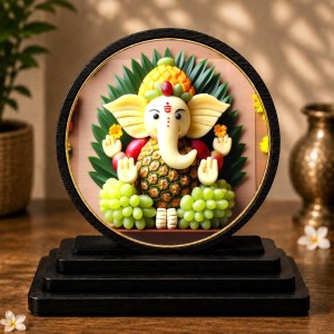 Car Dashboard Wooden Modern Spiritual Decor Showpiece | 4 X 4.5 Inch Sublimation Printed Decorative Stand | 4 Mm MDF | Home Decor | Made in India (F33752) Car Dashboard Wooden Modern Spiritual Decor Showpiece | 4 X 4.5 Inch Sublimation Printed Decorative Stand | 4 Mm MDF | Home Decor | Made in India (F33752)