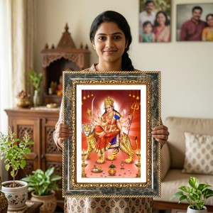 Radhaa Krishna Decorative Photo Frame With White Mount | Premium Wall & Tabletop Picture Frame | Home, Office & Temple Decoration | 12x16 Inch (Pack Of 1) (F31462) Radhaa Krishna Decorative Photo Frame With White Mount | Premium Wall & Tabletop Picture Frame | Home, Office & Temple Decoration | 12x16 Inch (Pack Of 1) (F31462)