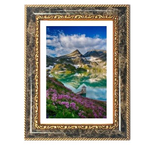 Mountain Lake Decorative Photo Frame With White Mount | Premium Wall & Tabletop Picture Frame | Home, Office & Temple Decoration | 8x12 Inch (Pack Of 1) (F31570) Mountain Lake Decorative Photo Frame With White Mount | Premium Wall & Tabletop Picture Frame | Home, Office & Temple Decoration | 8x12 Inch (Pack Of 1) (F31570)