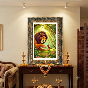 Vishnu Decorative Photo Frame With White Mount | Premium Wall & Tabletop Picture Frame | Home, Office & Temple Decoration | 12x16 Inch (Pack Of 1) (F32610) Vishnu Decorative Photo Frame With White Mount | Premium Wall & Tabletop Picture Frame | Home, Office & Temple Decoration | 12x16 Inch (Pack Of 1) (F32610)