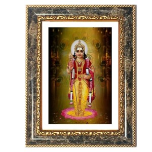 Sri Bala Murugann Decorative Photo Frame With White Mount | Premium Wall & Tabletop Picture Frame | Home, Office & Temple Decoration | 8x12 Inch (Pack Of 1) (F31116) Sri Bala Murugann Decorative Photo Frame With White Mount | Premium Wall & Tabletop Picture Frame | Home, Office & Temple Decoration | 8x12 Inch (Pack Of 1) (F31116)
