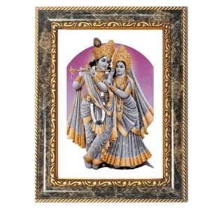 Radhaa Krishna Decorative Photo Frame With White Mount | Premium Wall & Tabletop Picture Frame | Home, Office & Temple Decoration | 12x16 Inch (Pack Of 1) (F31403) Radhaa Krishna Decorative Photo Frame With White Mount | Premium Wall & Tabletop Picture Frame | Home, Office & Temple Decoration | 12x16 Inch (Pack Of 1) (F31403)