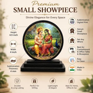 Car Dashboard Wooden Lord Murgan and Valli Showpiece | 4 X 4.5 Inch Sublimation Printed Decorative Stand | 4 Mm MDF | Home Decor | Made in India (F33473) Car Dashboard Wooden Lord Murgan and Valli Showpiece | 4 X 4.5 Inch Sublimation Printed Decorative Stand | 4 Mm MDF | Home Decor | Made in India (F33473)