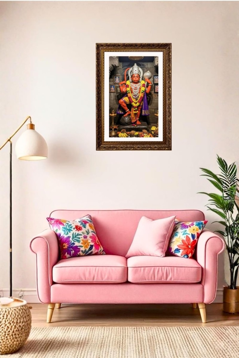 Vertical16X24 Inches Frame Big Photo Frame - 20x28 Inches For Home,Temple & Office Decoration (F10925)