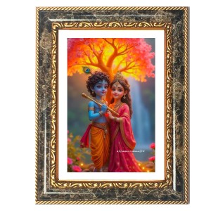 Radhaa Krishna Decorative Photo Frame With White Mount | Premium Wall & Tabletop Picture Frame | Home, Office & Temple Decoration | 8x12 Inch (Pack Of 1) (F31189) Radhaa Krishna Decorative Photo Frame With White Mount | Premium Wall & Tabletop Picture Frame | Home, Office & Temple Decoration | 8x12 Inch (Pack Of 1) (F31189)