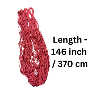 Handcrafted Nylon Rope Hammock Swing Hanging Net Mesh Sleeping Bed for Kids