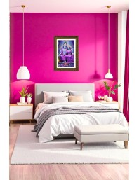 Lakshmi And Narayana Big Photo Frame - 20x28 Inches For Home,Temple & Office Decoration (F10709)