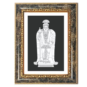 Venkateswara Decorative Photo Frame With White Mount | Premium Wall & Tabletop Picture Frame | Home, Office & Temple Decoration | 8x12 Inch (Pack Of 1) (F32381) Venkateswara Decorative Photo Frame With White Mount | Premium Wall & Tabletop Picture Frame | Home, Office & Temple Decoration | 8x12 Inch (Pack Of 1) (F32381)