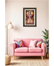 Vertical16X24 Inches Frame Big Photo Frame - 20x28 Inches For Home,Temple & Office Decoration (F10828)
