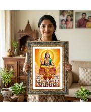 Surya Decorative Photo Frame With White Mount | Premium Wall & Tabletop Picture Frame | Home, Office & Temple Decoration | 10x14 Inch (Pack Of 1) (F32589)