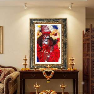 Sai Baba Decorative Photo Frame With White Mount | Premium Wall & Tabletop Picture Frame | Home, Office & Temple Decoration | 12x16 Inch (Pack Of 1) (F31134) Sai Baba Decorative Photo Frame With White Mount | Premium Wall & Tabletop Picture Frame | Home, Office & Temple Decoration | 12x16 Inch (Pack Of 1) (F31134)