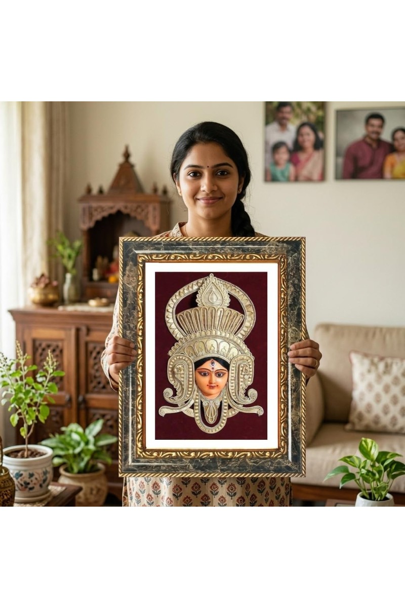 Shirdi Sai Baba Decorative Photo Frame With White Mount | Premium Wall & Tabletop Picture Frame | Home, Office & Temple Decoration | 12x16 Inch (Pack Of 1) (F33180)