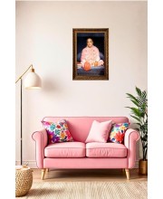 Vertical16X24 Inches Frame Big Photo Frame - 20x28 Inches For Home,Temple & Office Decoration (F10978)