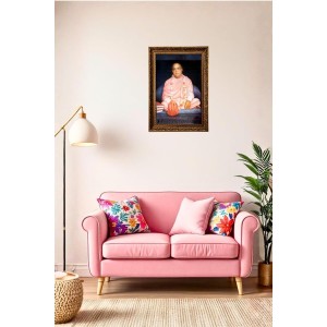Vertical16X24 Inches Frame Big Photo Frame - 20x28 Inches For Home,Temple & Office Decoration (F10978)